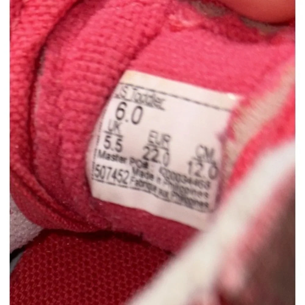 Vans Pink High Top Shoes With Pink Sequins, Toddler Size 6 - Picture 7 of 9